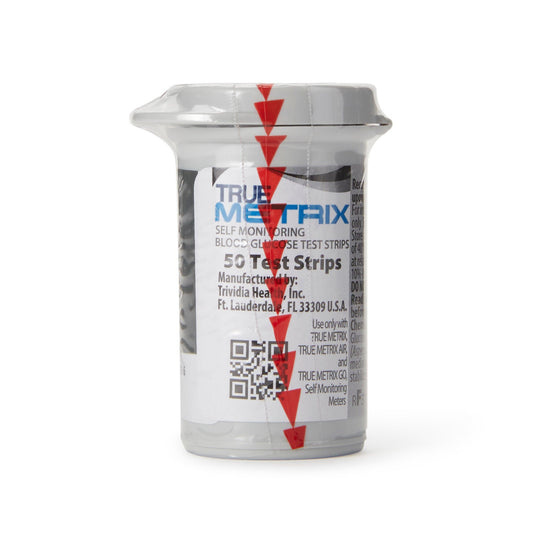 True Metrix® Blood Glucose Test Strips, 1/Bx