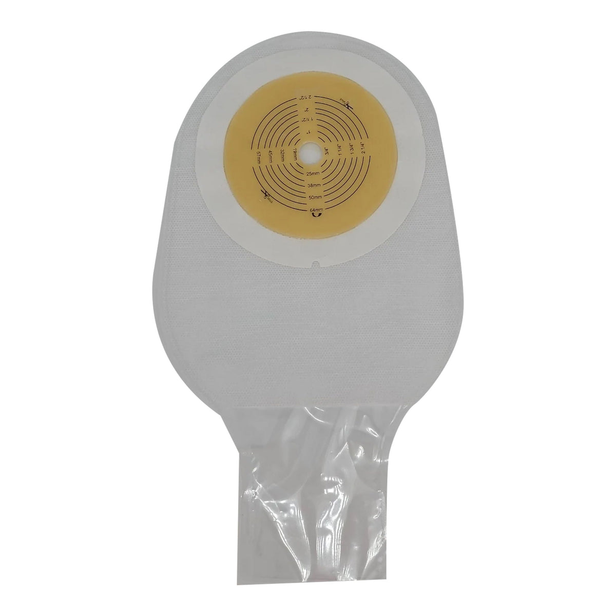 POUCH, OSTOMY 1PC STD TRNSPRNTCRVD TAIL 12" (10/BX 8BX/CS), 10/BX