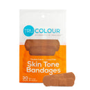 TRUCOLOUR® BROWN ADHESIVE STRIP, 1 X 3 INCH, SOLD AS 1500/CASE TRU-COLOUR TCB-121
