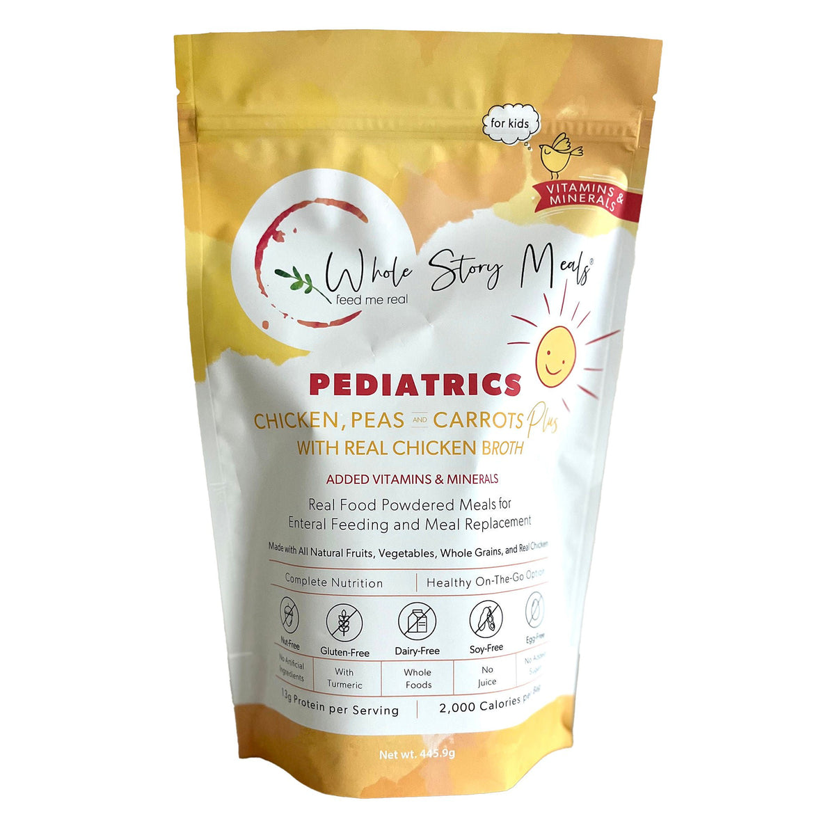 Food, Powdered Chicken/Peas/Carrots + Ped (30/Cs), 30/Cs