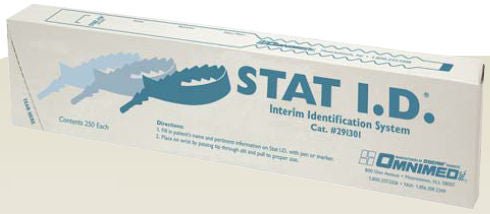 Stat I.D.® Identification Band, 1 X 11 Inch, 250/Bx
