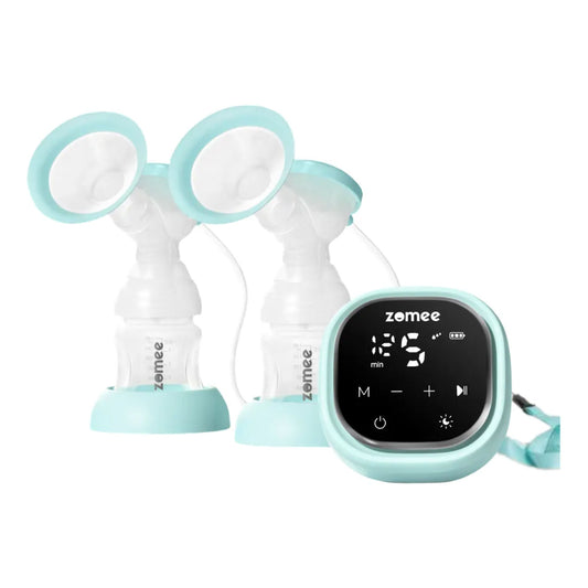 Zomee Double Electric Breast Pump Kit, 1/Ea