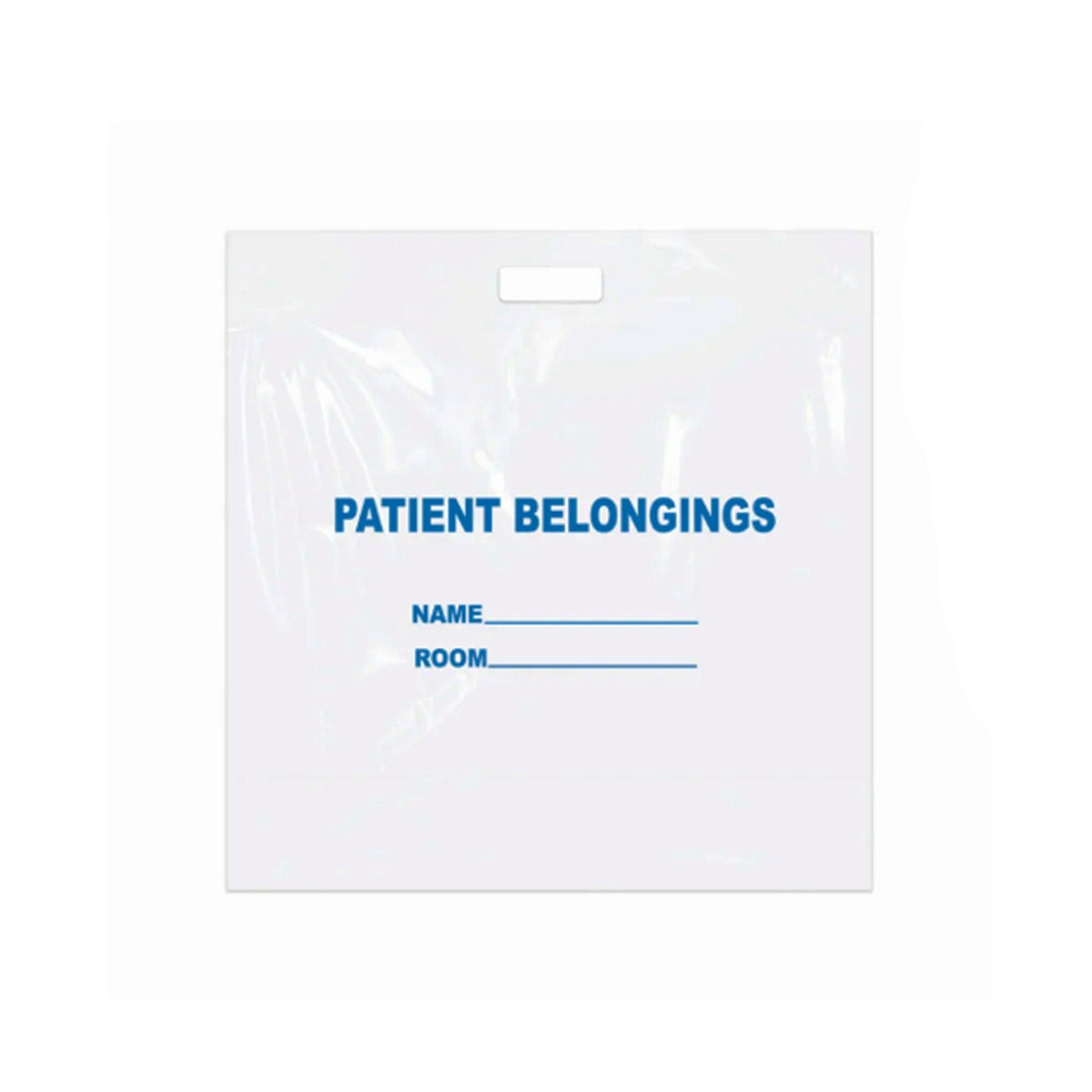 DawnMist® Plastic Handle Patient Belonging Bags, 250/CS