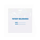 DawnMist® Plastic Handle Patient Belonging Bags, 250/CS