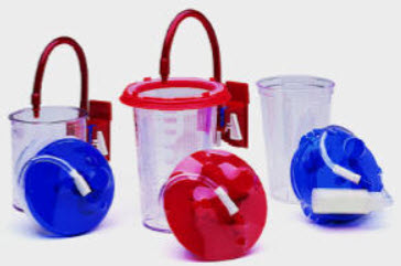 Cardinal Health Medi-Vac Crd Suction Canister Liners Kit Canister Std Suction Crdmedi-Vac W/Liner Tubing 72/Cs -65651-526 - BriteSources