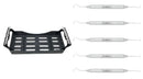 Dental Scaler U15-33 Light wt. metal Handle, 5 pc set - Osung USA