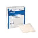 Kendall™ Gentle Bordered Foam Dressing with Silicone Adhesive, 14 x 14 cm, 10/BX
