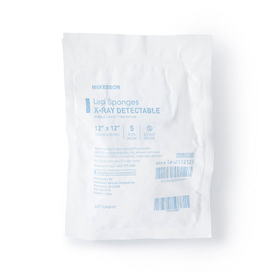 McKesson Laparotomy Sponge, 12 x 12 Inch, 40/CS