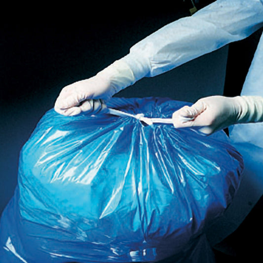 Mckesson Soiled Linen Bag, Blue, 30 – 33 Gal. Capacity, Fits Hamper Stand 198683, 250/Cs