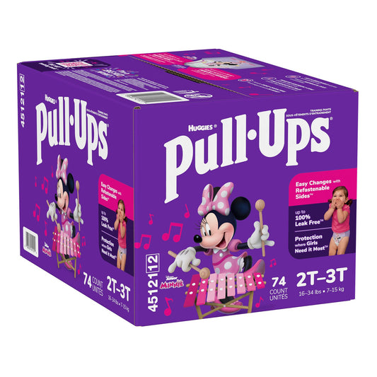 Huggies® Pull-Ups® Learning Designs® Training Pants, 2T to 3T, 74/CS