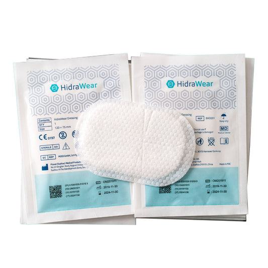 DRESSING, SUPERABSORBENT HIDRAWEAR 7.5X12CM (30/PK 24PK/CS), 30/PK