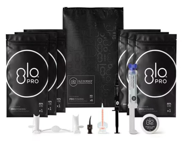 Glo Science Pro Power+ In-Office Teeth Whitening Treatment Kit In-Office Pro Power+Whitening 24/30 Hp 6 Kits/Bx -669126 - BriteSources