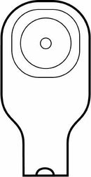 PREMIER™ FLEXTEND™ 8642 ONE-PIECE BEIGE COLOSTOMY POUCH, PRE-CUT FOR 25 MM STOMA, SOLD AS 10/BOX HOLLISTER 8642