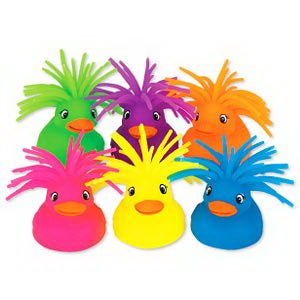 TOY, NEON PUFFER DUCK (12/PK), 12/PK