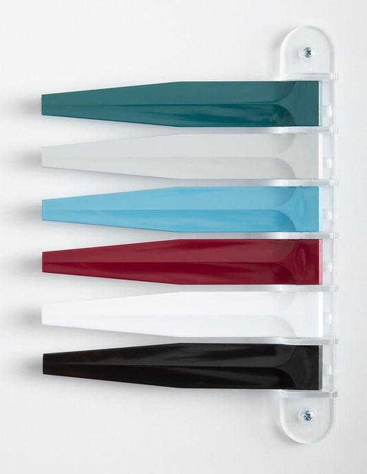 Flag System Exam 6 Designer Teal/Gry/Slate Blu/Berry/Wht/Blk, 1/Ea