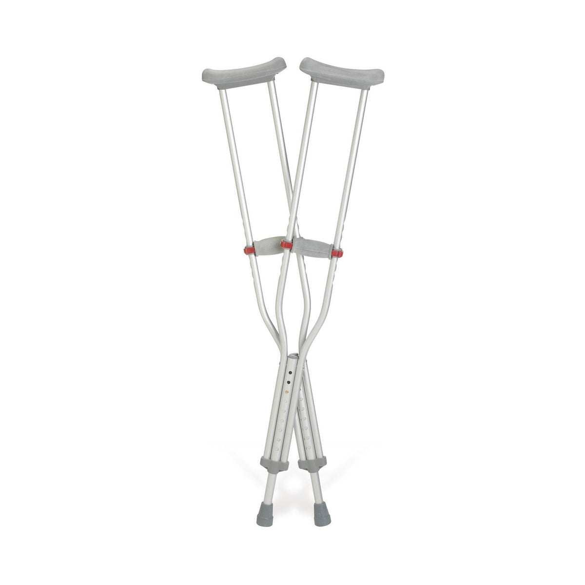 Red Dot Adult Underarm Crutches, 5'1" – 5'9", 1/PR