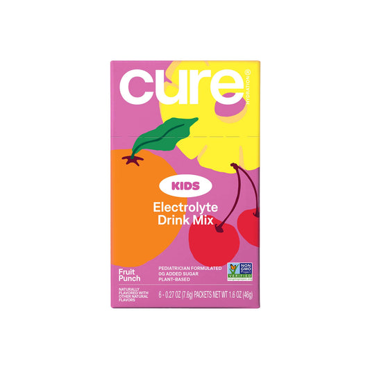 Cure® Kids Electrolyte Drink Mix, Fruit Punch, 7.5-Gram Packet, 72/Cs