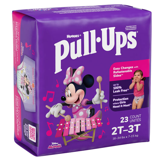 Pull-Ups® Learning Designs® For Girls Training Pants, 2T To 3T, 23/Pk