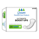 TOTALDRY™ ULTIMATE BOOST UPS ABSORBENCY INCONTINENCE BOOSTER PAD, 16.5-INCHES, SOLD AS 104/CASE SECURE SP1599