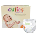 Cuties® Complete Care Diaper, Size 1, 176/CS