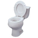 TALL-ETTE® ELONGATED HINGED ELEVATED TOILET SEAT, SOLD AS 1/EACH MADDAK 725711005