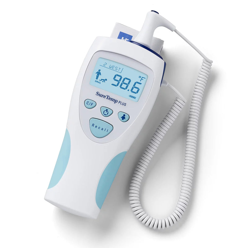 WELCH ALLYN SURETEMP® PLUS ELECTRONIC THERMOMETER. THERMOMETER ELECTRIC 9 RECTALPROBE WALL MOUNT, EACH - BriteSources