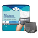 TENA® PROSKIN™ MAXIMUM ABSORBENT UNDERWEAR FOR MEN, LARGE, SOLD AS 18/BAG ESSITY 73530