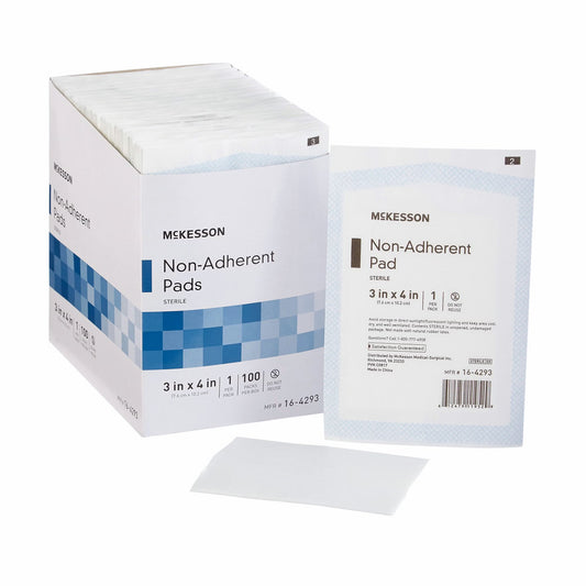 Mckesson Nonadherent Dressing, 3 X 4 Inch, 1200/Cs