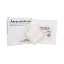 Advazorb Border® Silicone Face and Border, 6 x 6 Inch, 10/BX