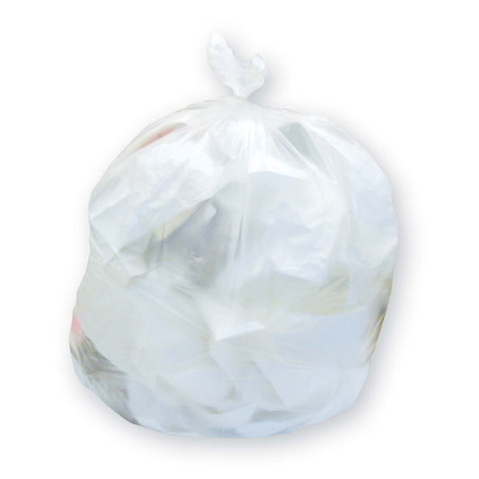 Heritage™ Super Tuf Trash Bag, White, 33-gallon Capacity, 150/CS