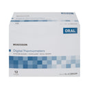 MCKESSON DIGITAL ORAL THERMOMETER, SOLD AS 12/BOX MCKESSON 16-413BKGM