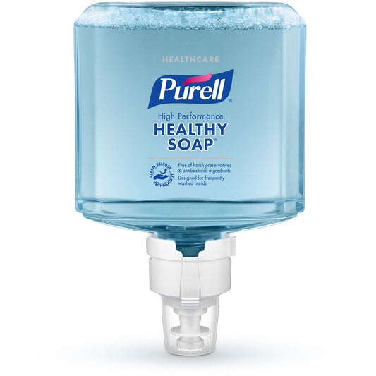 Purell® Healthy Antimicrobial Soap, 1,200 mL Dispenser Refill Bottle, 2/CS
