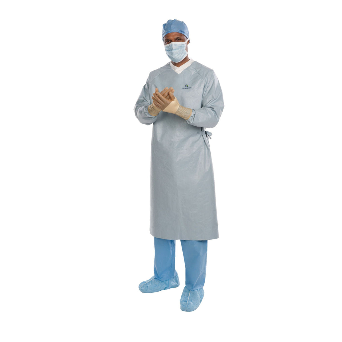 Aero Chrome Surgical Gown With Towel, X-Large / X-Long, 30/Cs