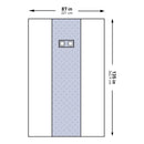 McKesson Sterile Femoral Angiography X-Long Drape, 87 x 135 Inch, 14/CS