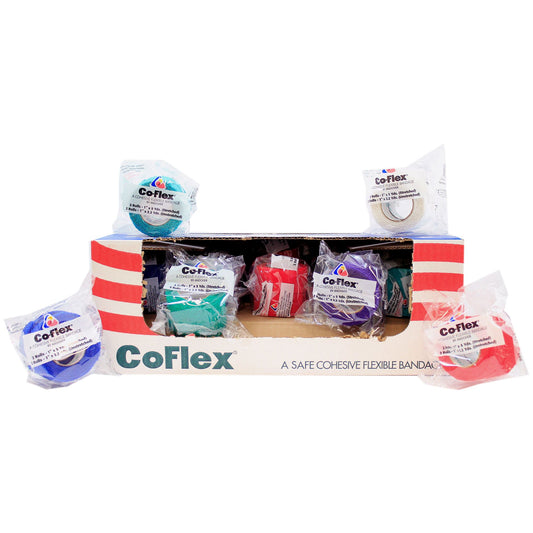 Coflex® Self-Adherent Closure Cohesive Bandage, 1 Inch X 5 Yard, 30/Cs