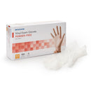 McKesson Vinyl Exam Glove, Extra Small, Clear, 10/CS