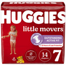 Huggies® Little Movers® Diaper, Size 7, 56/CS