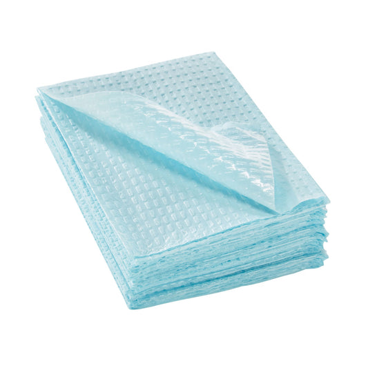 McKesson Nonsterile Blue Procedure Towels, 13 x 18 Inch, 500/CS