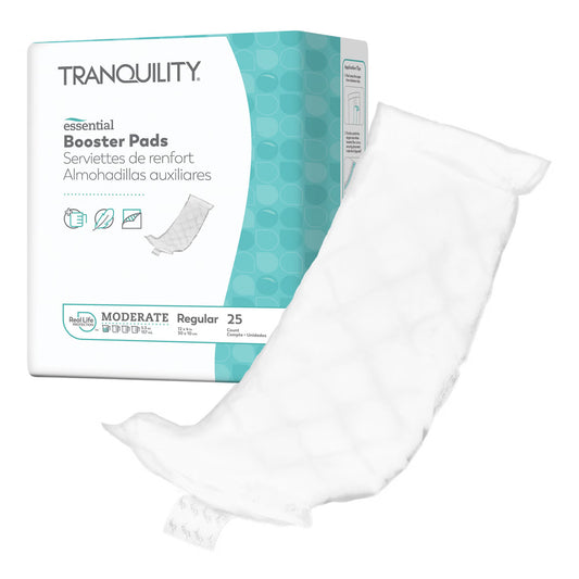 Comfort Care™ Incontinence Booster Pad, 12-Inch Length, 200/Cs