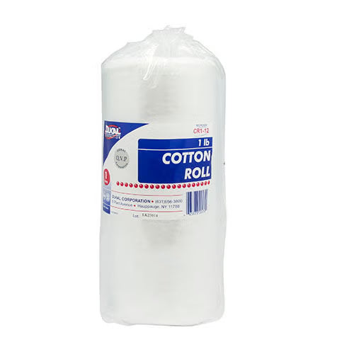 Cotton Roll, N/S 1Lb 2"X25' (12Bg/Cs) Dukal, 12/Cs