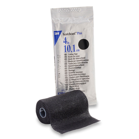 3M™ Scotchcast™ Plus Black Cast Tape, 4 Inch X 4 Yard, 10/Bx