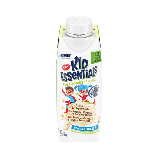 Boost® Kid Essentials™ 1.5 W/ Fiber Balanced Nutritional Drink, Vanilla, 8-Oz., 24/Cs