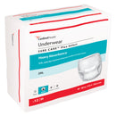 SURE CARE™ PLUS HEAVY ABSORBENT UNDERWEAR, 2X-LARGE, SOLD AS 12/BAG CARDINAL 1560P