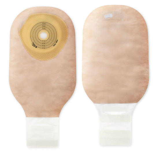 Premier™ One-Piece Beige Filtered Colostomy Pouch, Cut to Fit Stomas to 64 mm, 10/BX