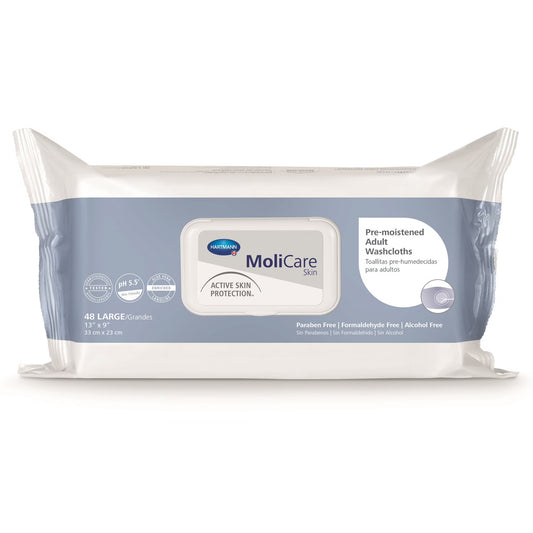 MoliCare® Scented Skin Personal Cleansing Wipe, Soft Pack, 576/CS