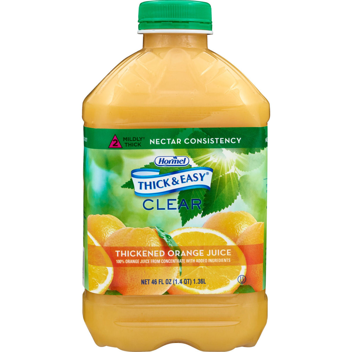 Thick & Easy® Clear Nectar Consistency Orange Juice Thickened Beverage, 6/CS