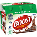 BOOST® HIGH PROTEIN CHOCOLATE COMPLETE NUTRITIONAL DRINK, 8-OUNCE BOTTLE, SOLD AS 6/PACK NESTLE 00041679940365