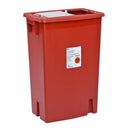 SHARPSAFETY™ MULTI-PURPOSE SHARPS CONTAINER, 18 GALLON, 26 X 18¼ X 12¾ INCH, SOLD AS 5/CASE CARDINAL 8938