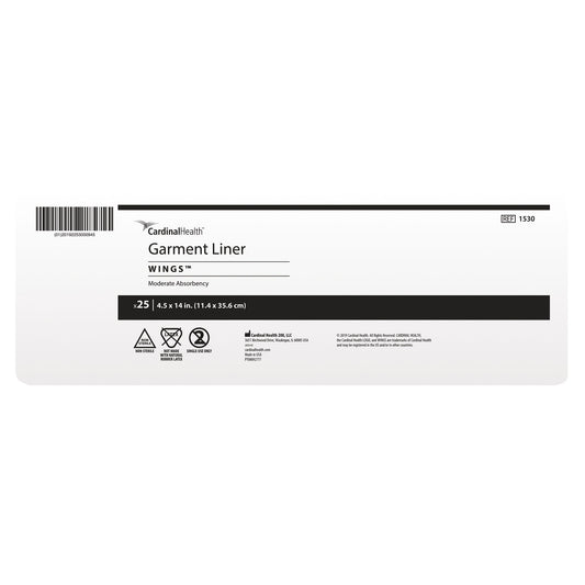 Simplicity™ Light Incontinence Liner, 4.5 X 14 Inch, 5/Cs