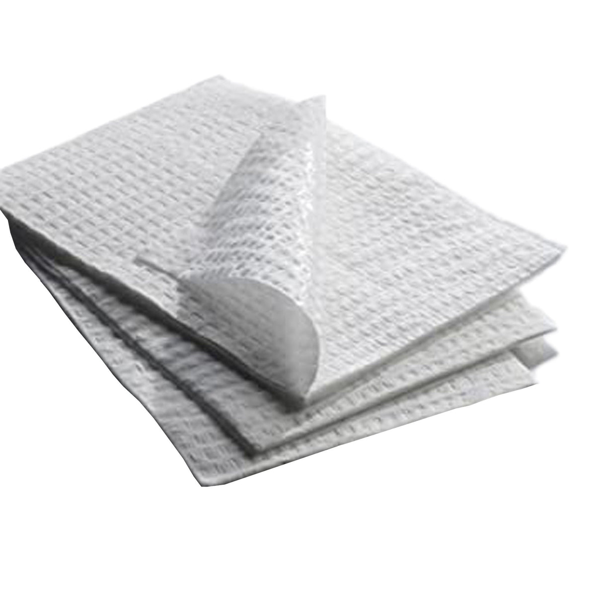 Swab-ee Nonsterile White Procedure Towel, 13-1/2 x 18 Inch, 500/CS